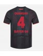 Bayer Leverkusen Jarell Quansah #4 Replika Hemmakläder 2025-26 Kortärmad